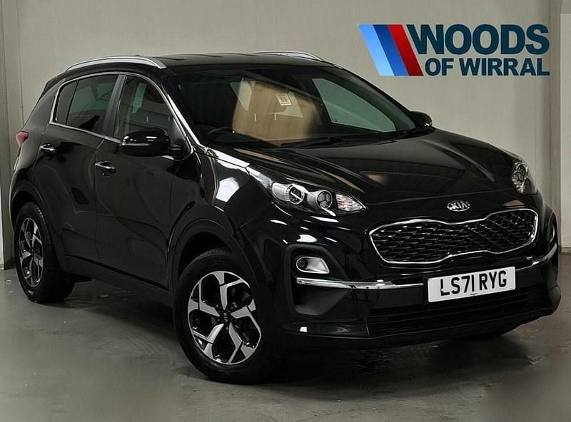 Used Kia Sportage 130 HP (95 kW) 2021 Black SUV