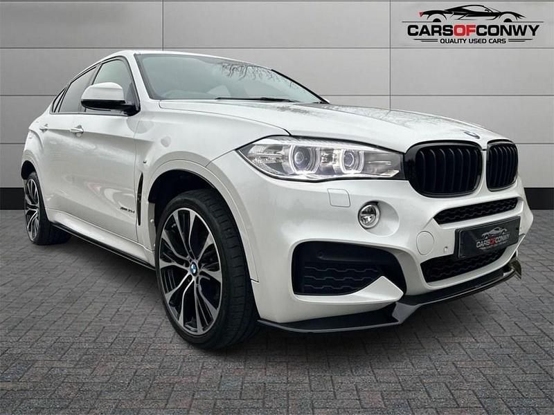 White Used 2018 BMW X6 M Sport SUV | £28,995 (A bit pricey) - Image 1/4
