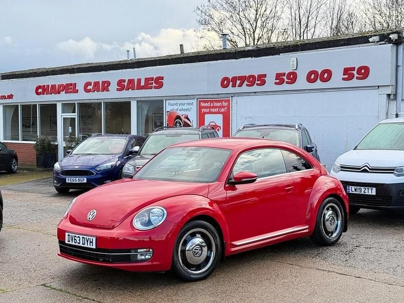 Used VW Beetle Design 2013 Red Hatchback