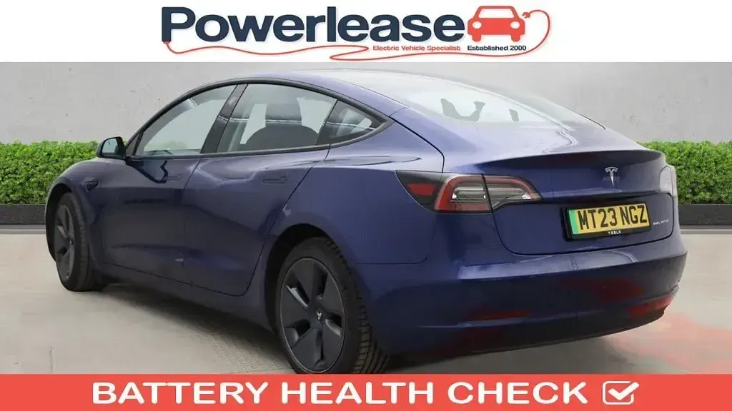 Used Tesla Model 3 Long Range AWD 366 kW (498 HP) 2023 Blue Sedan
