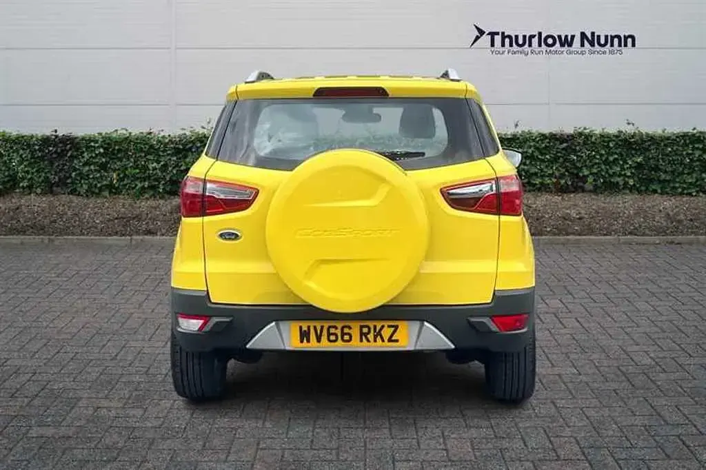 Used Ford Ecosport Titanium 112 HP (82 kW) 2016 Yellow SUV