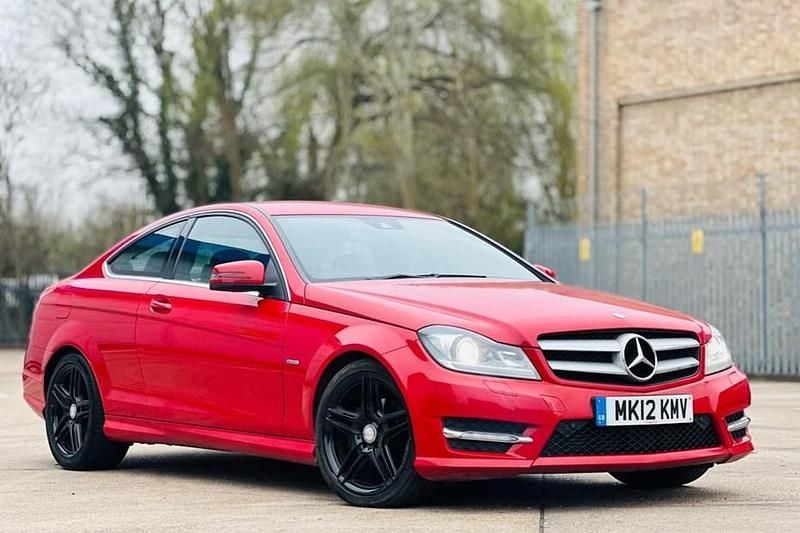Used Mercedes C180 AMG 2012 Red Coupe
