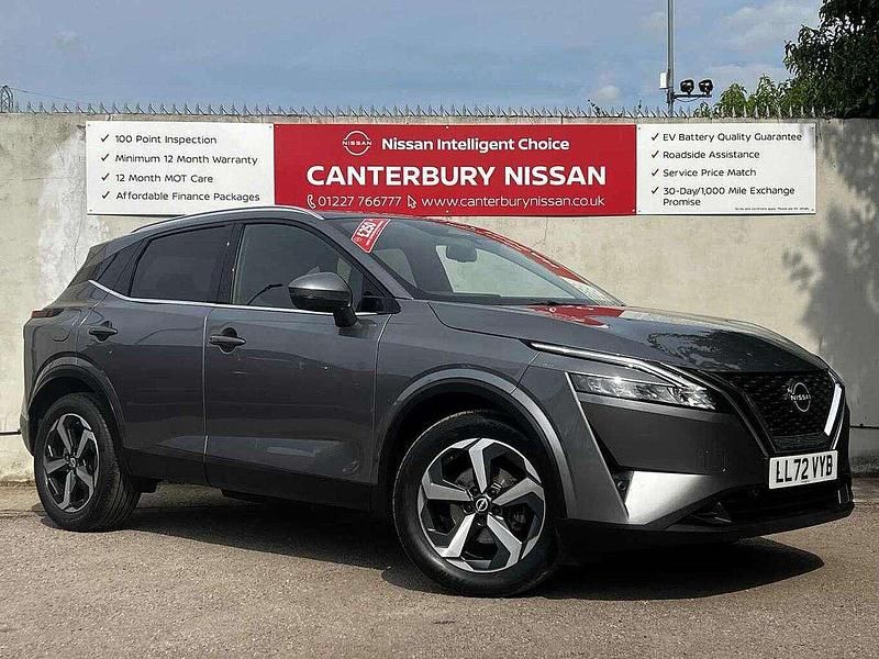 Grey Used 2022 Nissan Qashqai N-Connecta SUV | £15,799 (Fair price) - Image 1/4
