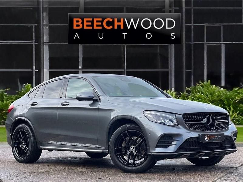 Grey Used 2017 Mercedes GLC250 AMG line Coupe | £18,700 (Fair price) - Image 1/4