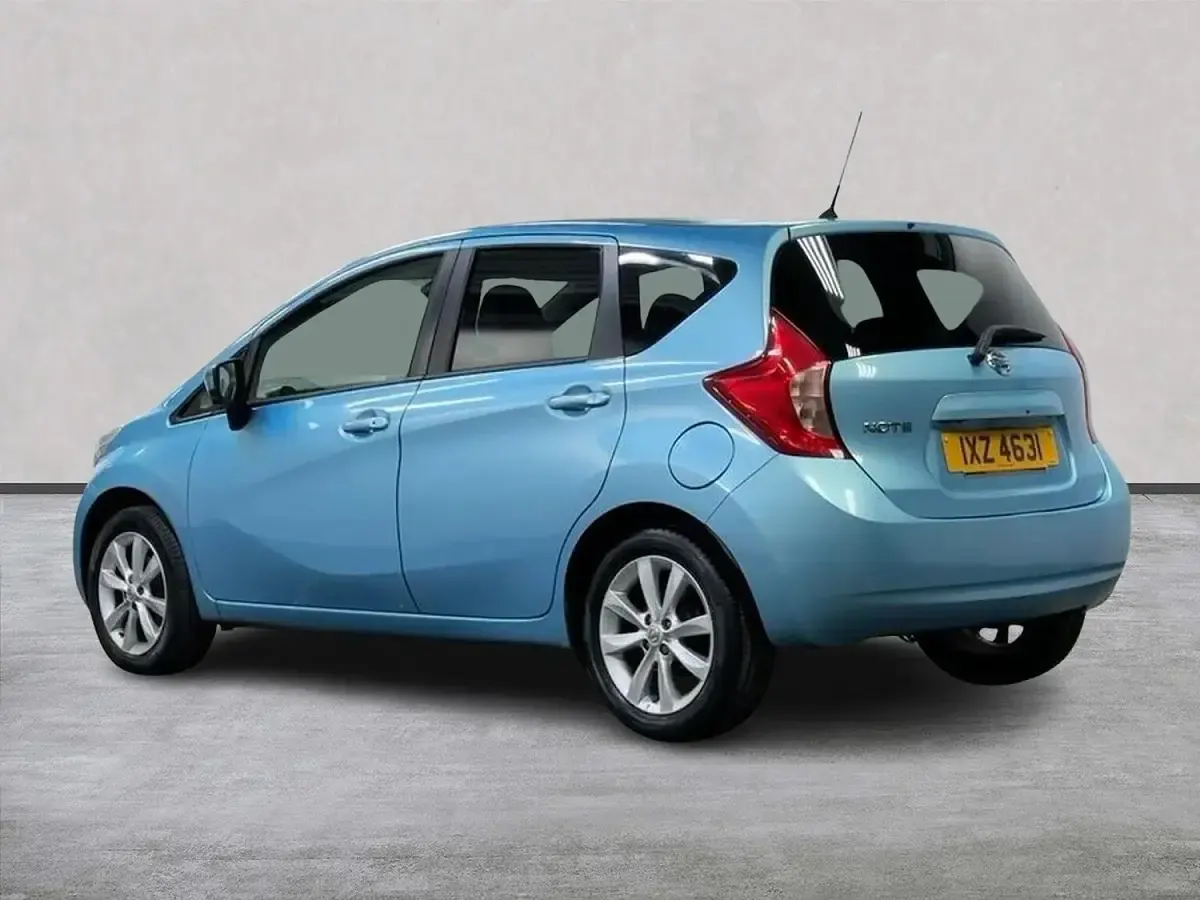 Used Nissan Note S 98 HP (72 kW) 2015 Blue Hatchback