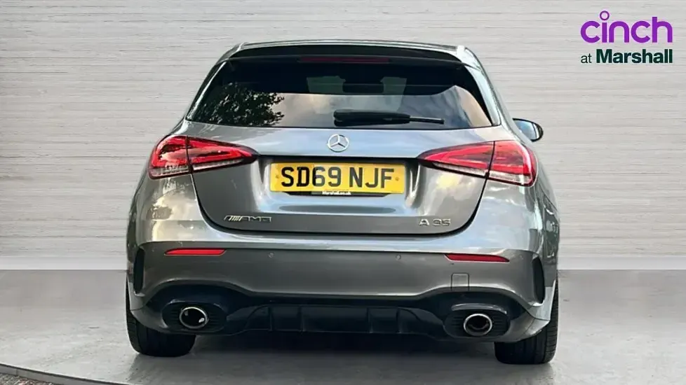Used Mercedes A35 AMG Premium 306 HP (225 kW) 2019 Grey Hatchback