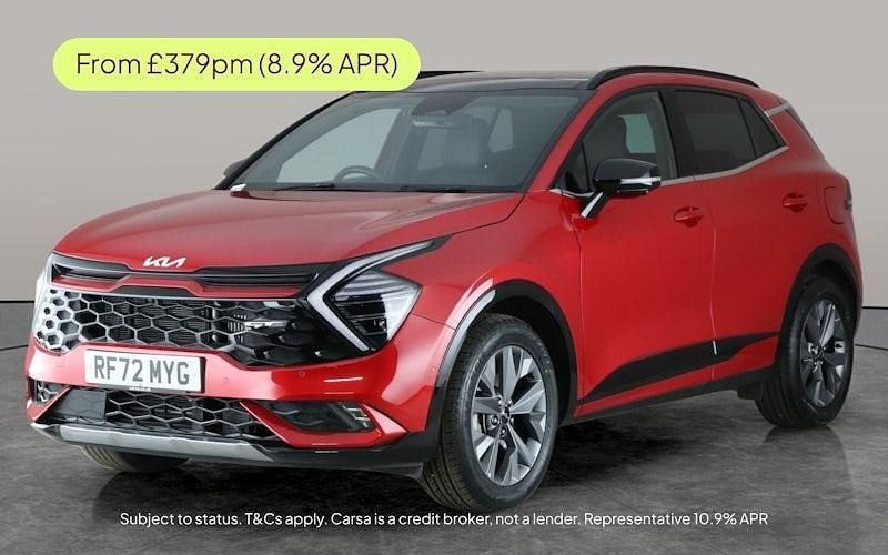 Red Used 2023 Kia Sportage GT-Line S SUV | £25,520 (Good price) - Image 1/1