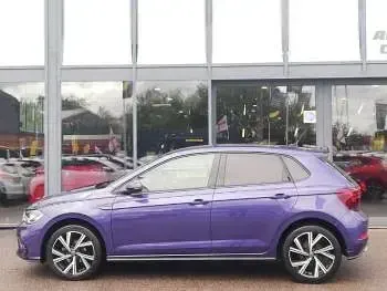 Used VW Polo R-line 95 HP (69 kW) 2024 Purple Hatchback
