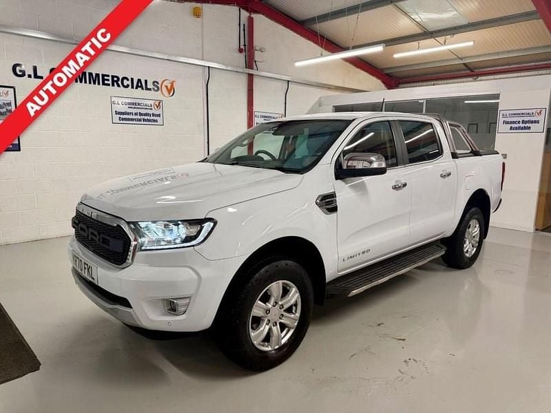 White Used 2020 Ford Ranger Limited Pickup | £15,495 (Super price) - Image 1/3