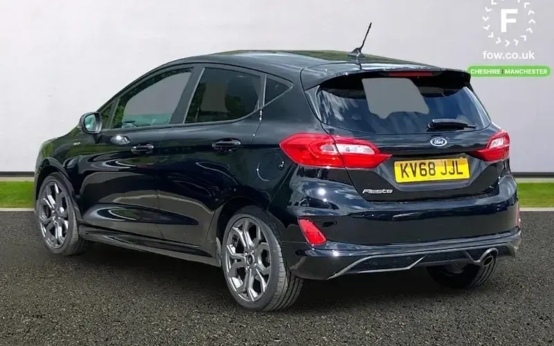 Używany Ford Fiesta ST-Line X 101 KM (74 kW) 2019 Czarny Hatchback
