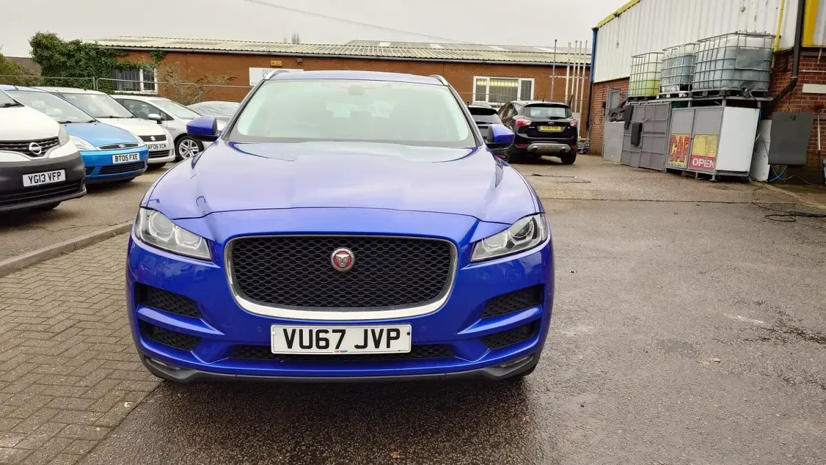 Used Jaguar F-Pace Prestige 2017 Blue SUV