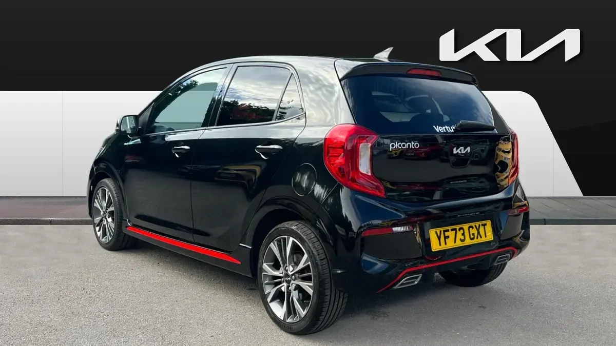 Used Kia Picanto GT-Line 67 HP (49 kW) 2024 Black Hatchback