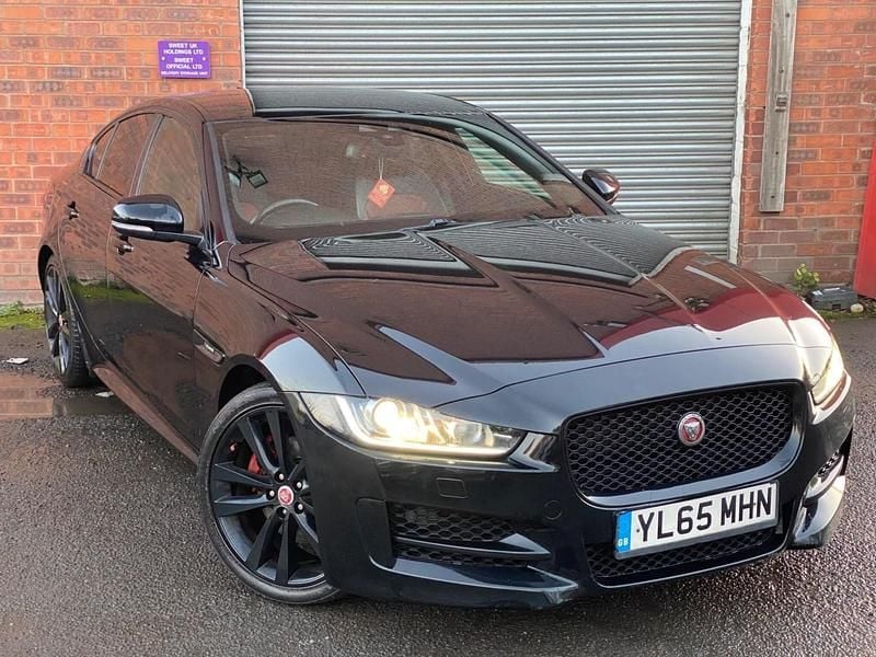 Black Used 2016 Jaguar XE R-Sport Sedan | £7,495 (Good price) - Image 1/3