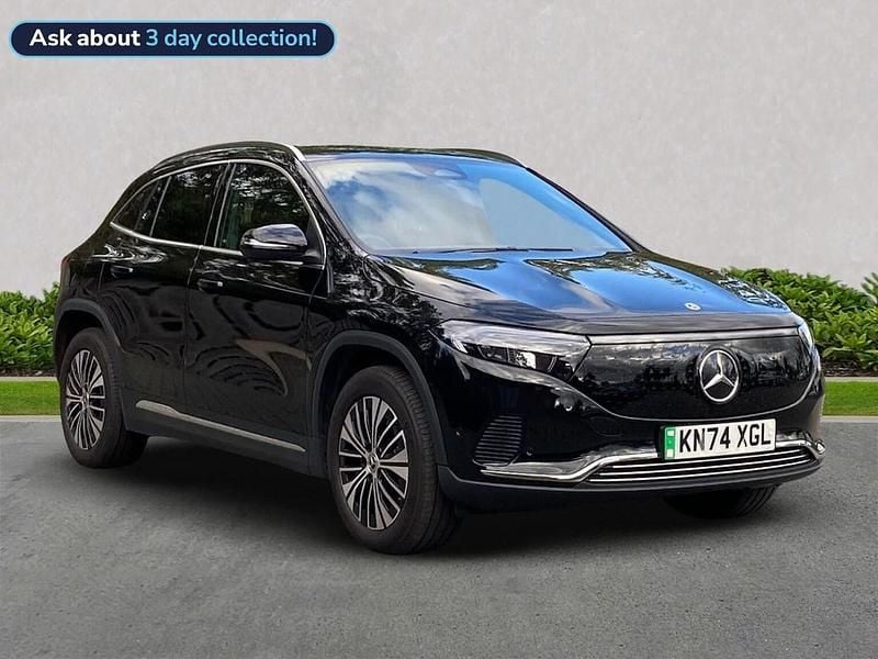 Black Used 2024 Mercedes EQA250+ Executive SUV | £27,299 (Good price) - Image 1/4