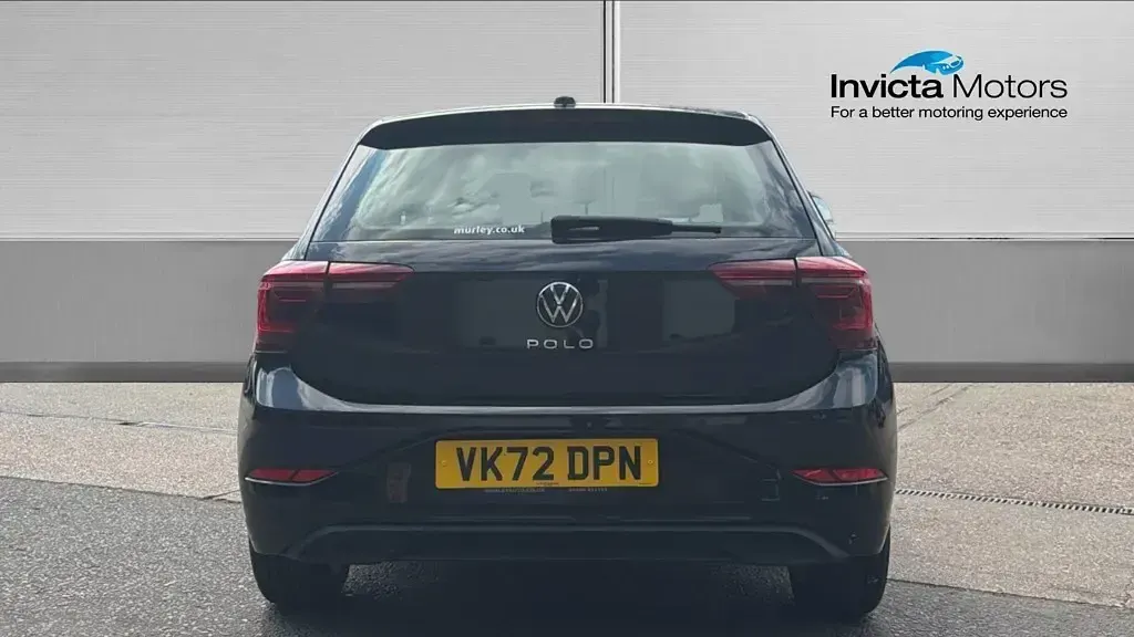 Used VW Polo Style 95 HP (69 kW) 2022 Black Hatchback