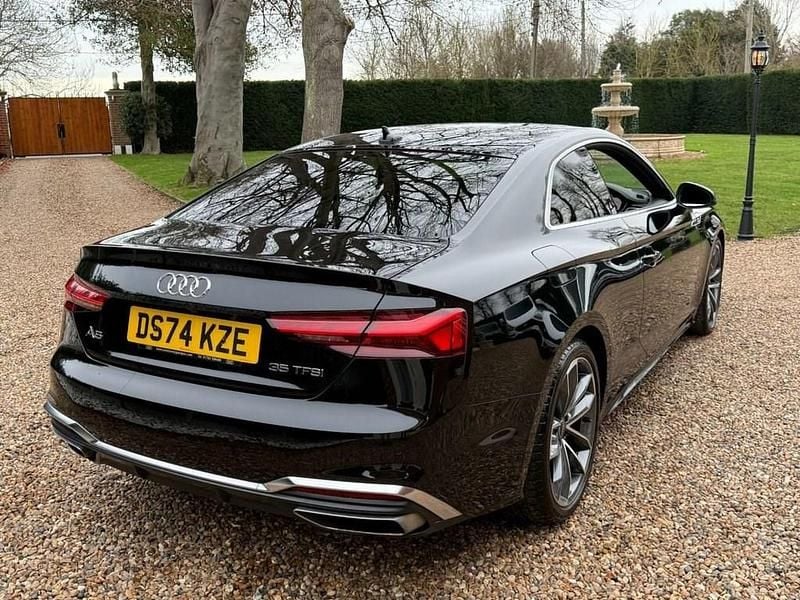 Used Audi A5 S-Line 150 HP (110 kW) 2024 Black Coupe