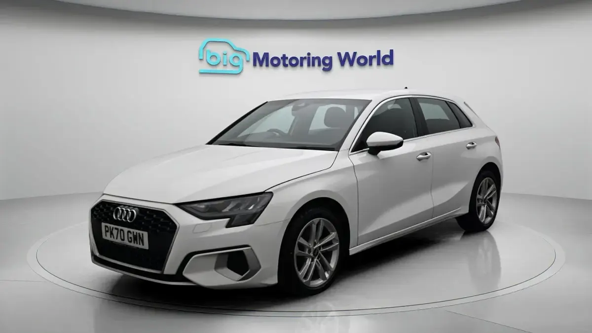 Used Audi A3 Sport 109 HP (80 kW) 2021 White Sedan