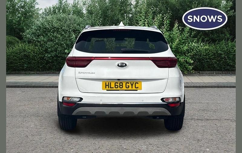 Used Kia Sportage 129 HP (94 kW) 2019 White SUV