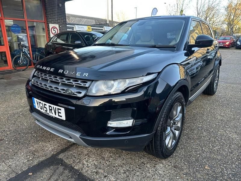 Usado Land Rover Range Rover evoque Pure 2015 Preto SUV