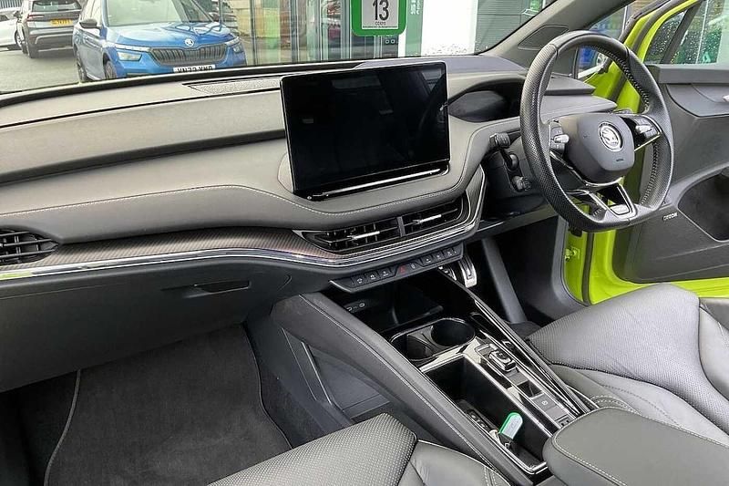 Used Skoda Enyaq iV vRS 219 kW (299 HP) 2023 Green SUV