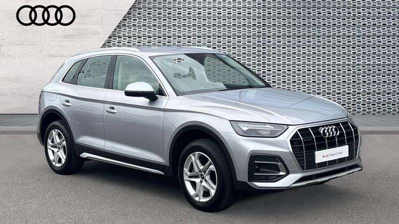 Silver Used 2021 Audi Q5 Sport SUV | £31,204 (Fair price) - Image 1/1