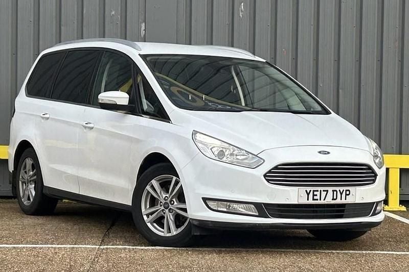 White Used 2017 Ford Galaxy Titanium MPV | £10,265 (Fair price) - Image 1/1