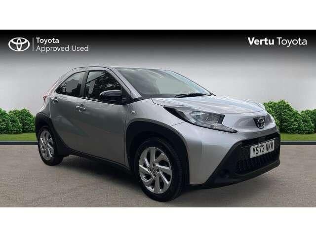 Silver Used 2023 Toyota Aygo PURE Hatchback | £14,555 (Fair price) - Image 1/4