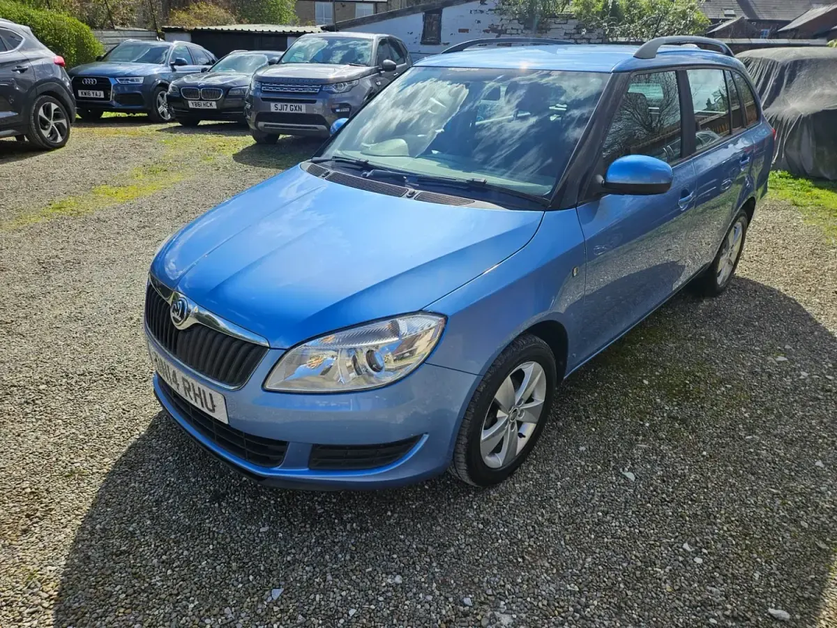 Gebraucht Skoda Fabia SE 2014 Blau Kombi