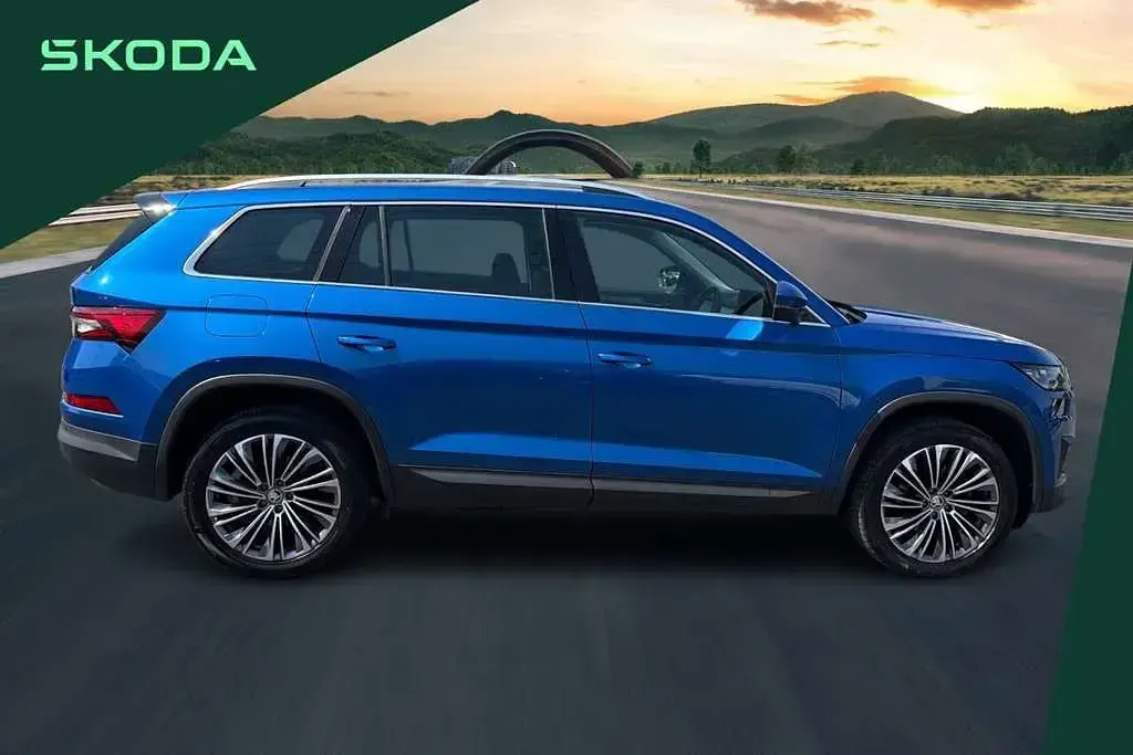 Used Skoda Kodiaq SE L Executive 150 HP (110 kW) 2024 Blue SUV