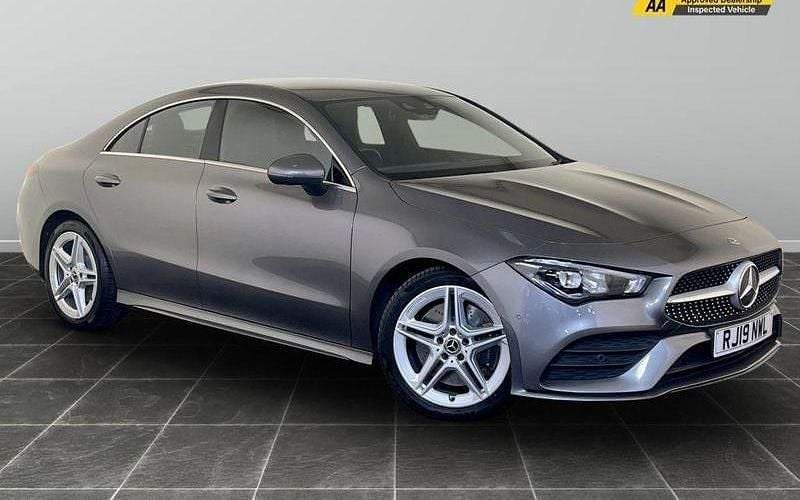 Grey Used 2019 Mercedes CLA220 AMG line Sedan | £19,495 (Good price) - Image 1/2