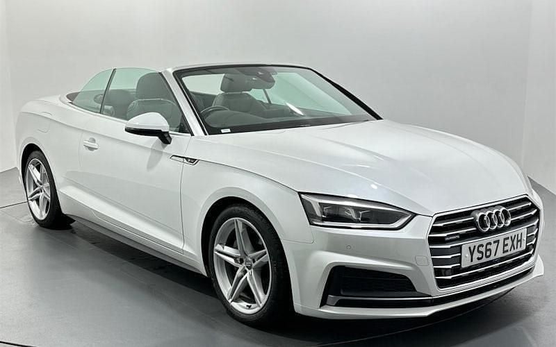 Used 2018 Audi A5 Cabriolet S-Line Cabriolet | £16,980 (Good price) - Image 1/3