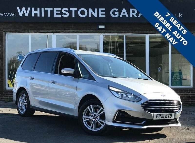 Silver Used 2021 Ford Galaxy Titanium MPV | £14,995 (Fair price) - Image 1/4