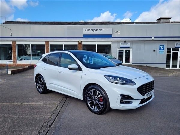 Frozen white Used 2021 Ford Kuga ST-Line X SUV | £19,999 (Fair price) - Image 1/1