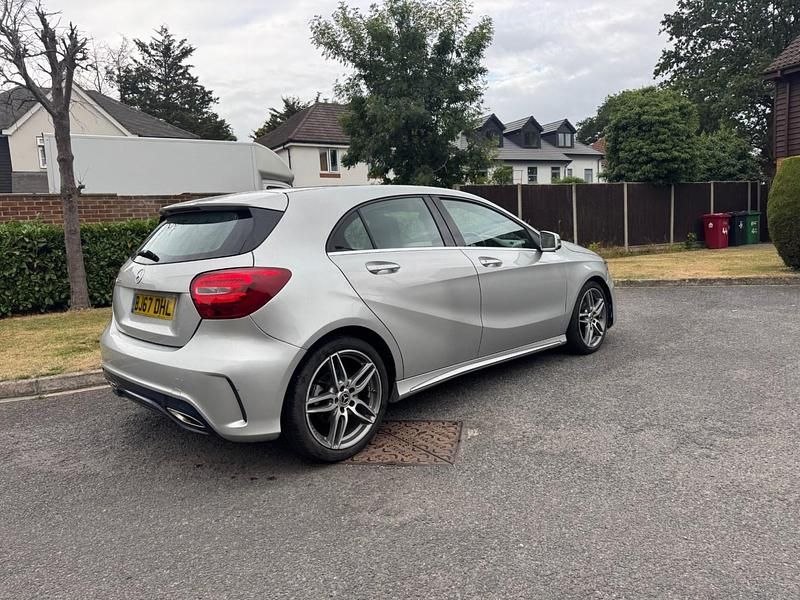 Used Mercedes A180 AMG line 2017 Silver Hatchback