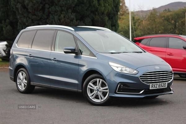 Blue Used 2022 Ford Galaxy Titanium MPV | £24,988 (Fair price) - Image 1/4