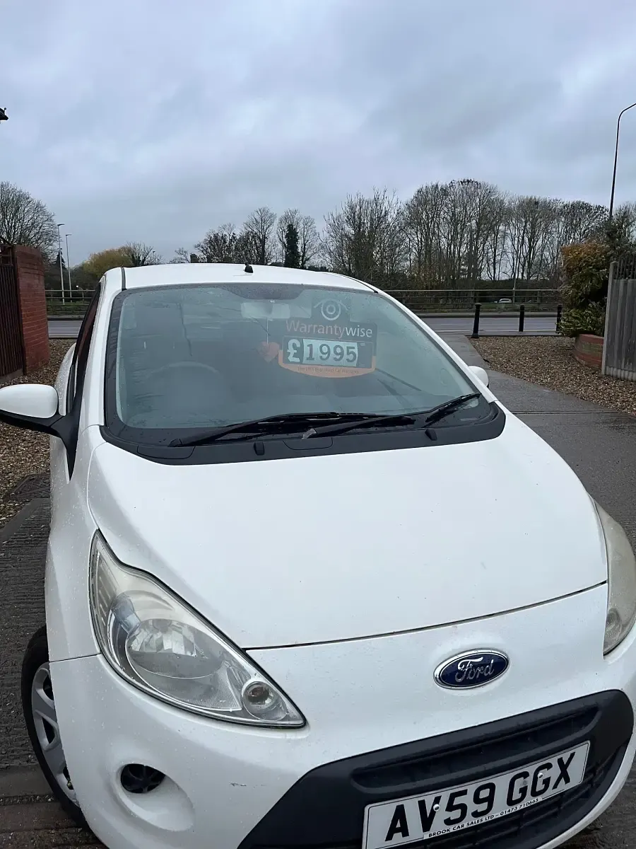 Used Ford Ka Style 69 HP (50 kW) 2009 White Hatchback