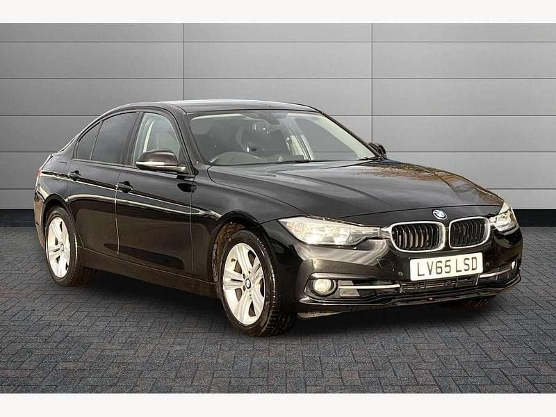Black Used 2015 BMW 320 Sport Line Sedan | £11,995 (Fair price) - Image 1/2