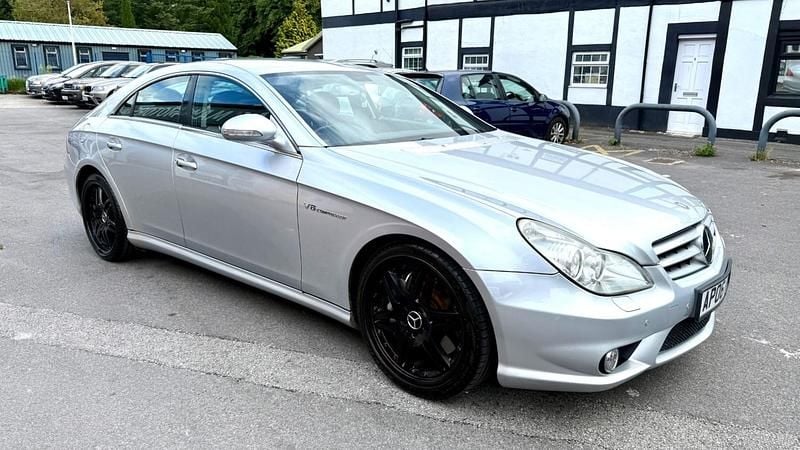 Silver Used 2006 Mercedes CLS55 AMG Coupe | £7,995 - Image 1/4