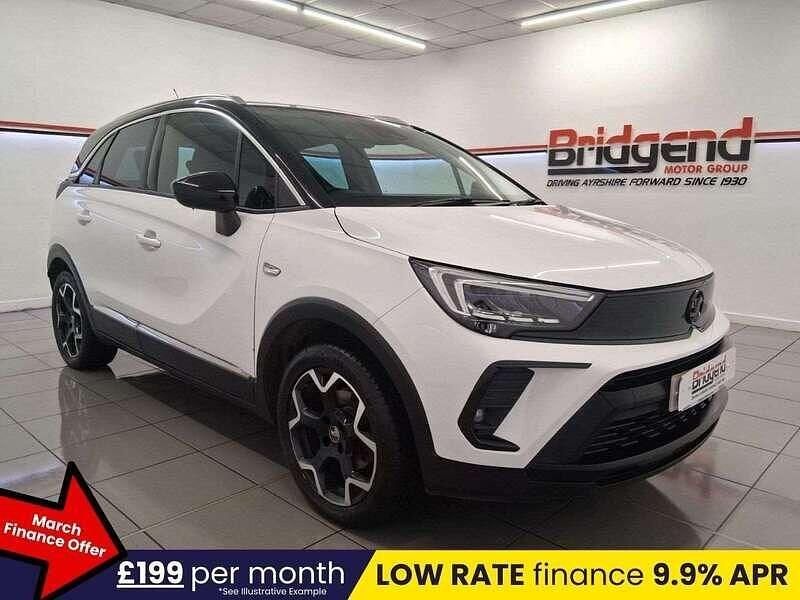 Used Vauxhall Crossland Ultimate 2022 White SUV