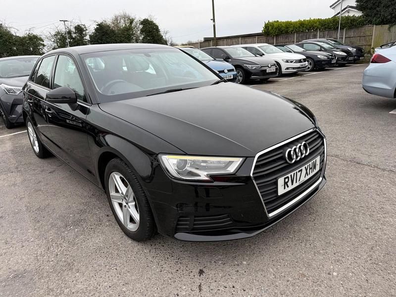 Used Audi A3 2017 Black Hatchback