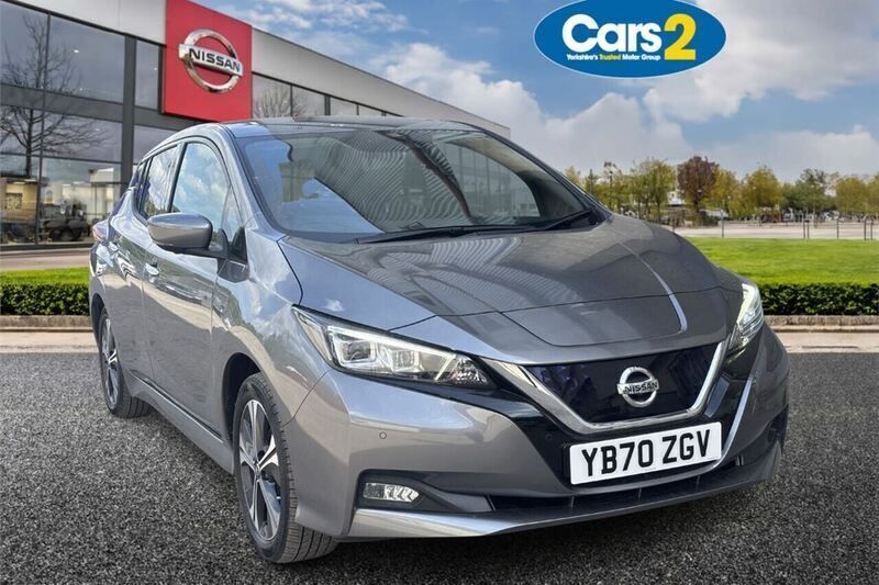 Grey Used 2020 Nissan Leaf Tekna Hatchback | £12,990 (Fair price) - Image 1/4
