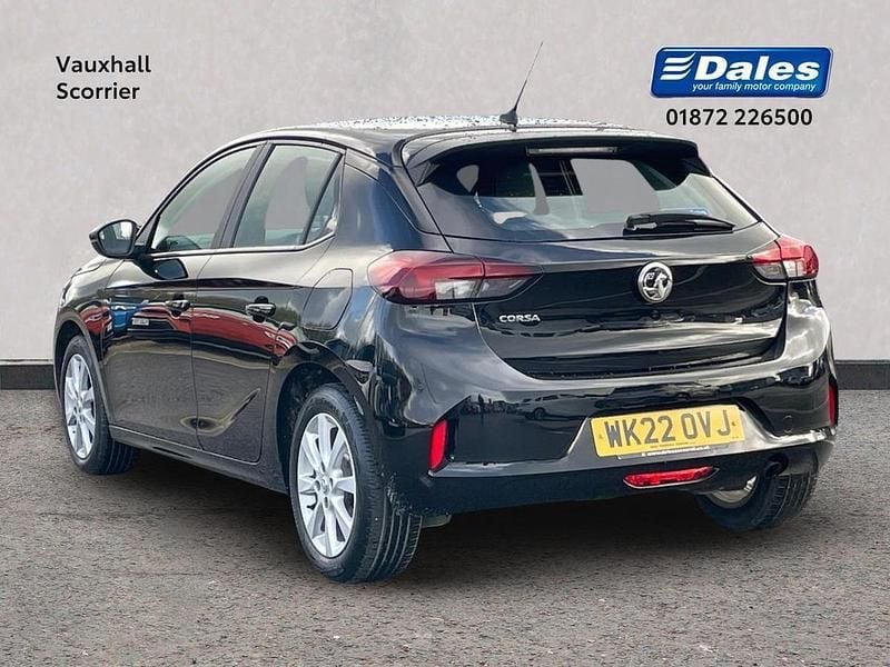 Used Vauxhall Corsa Edition 74 HP (54 kW) 2022 Black Hatchback