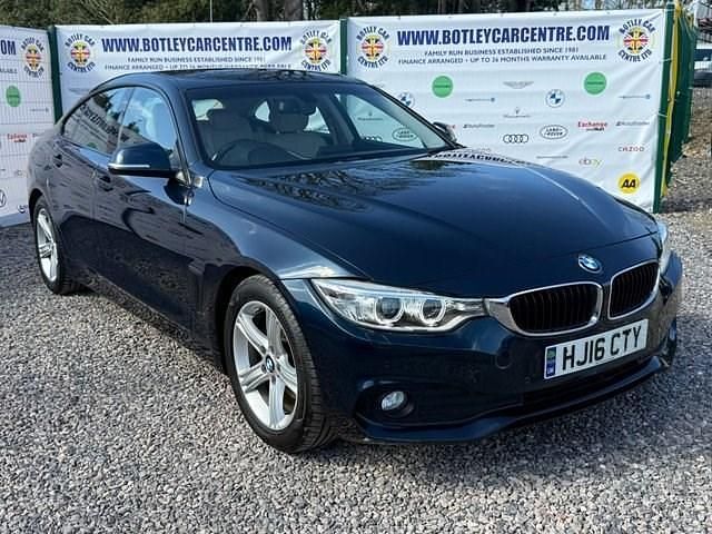 Used BMW 420 Comfort Edition 190 HP (139 kW) 2016 Blue Hatchback