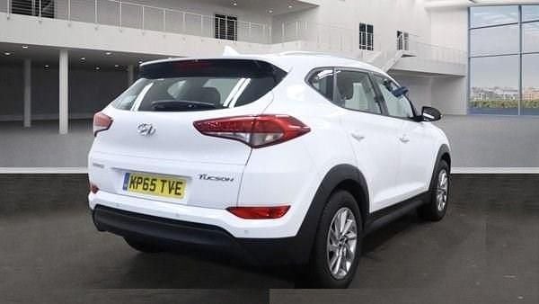 Used Hyundai Tucson SE 116 HP (85 kW) 2015 White SUV