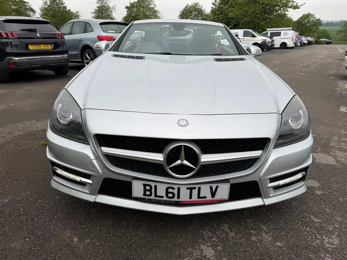 Used Mercedes SLK200 AMG 2012 Silver Cabriolet