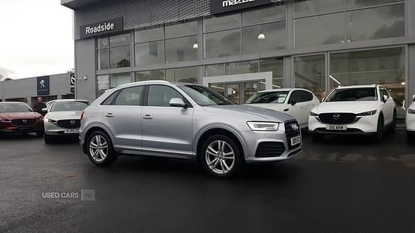 Used Audi Q3 S-Line 150 HP (110 kW) 2015 Silver SUV