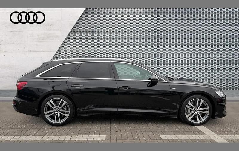 New Audi A6 S-Line 299 HP (219 kW) 2025 Black Estate