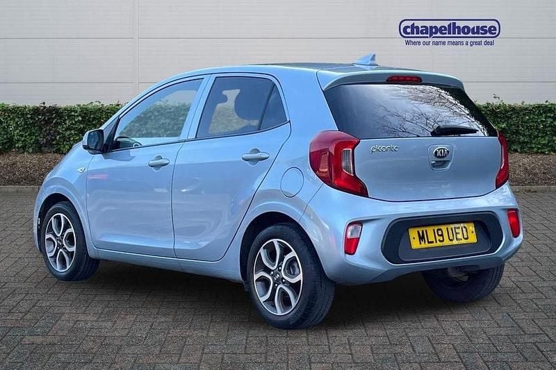 Used Kia Picanto 2019 Blue Hatchback