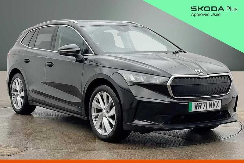 Used Skoda Enyaq iV 97 kW (132 HP) 2021 Black magic pearl effect SUV