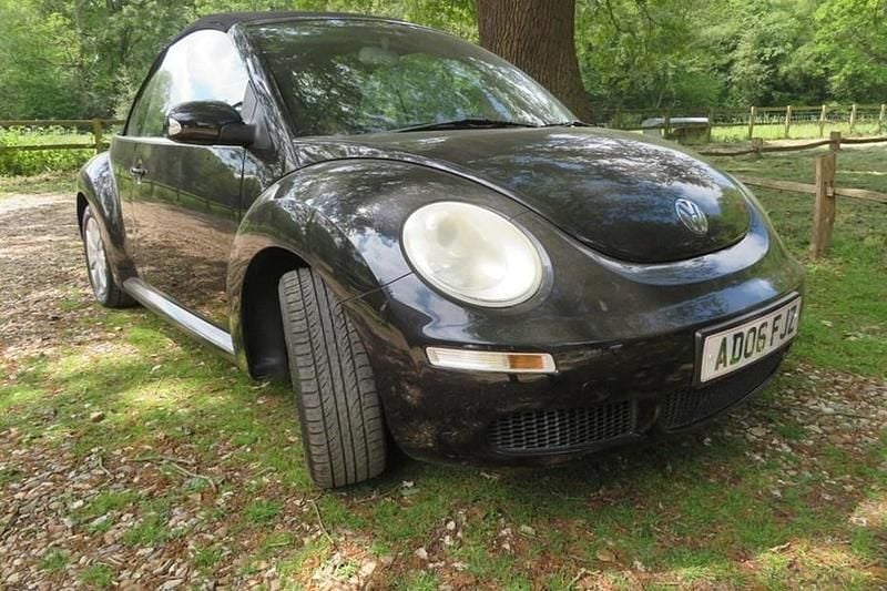 Used VW Beetle Cabriolet 102 HP (75 kW) 2006 Corbon black Cabriolet